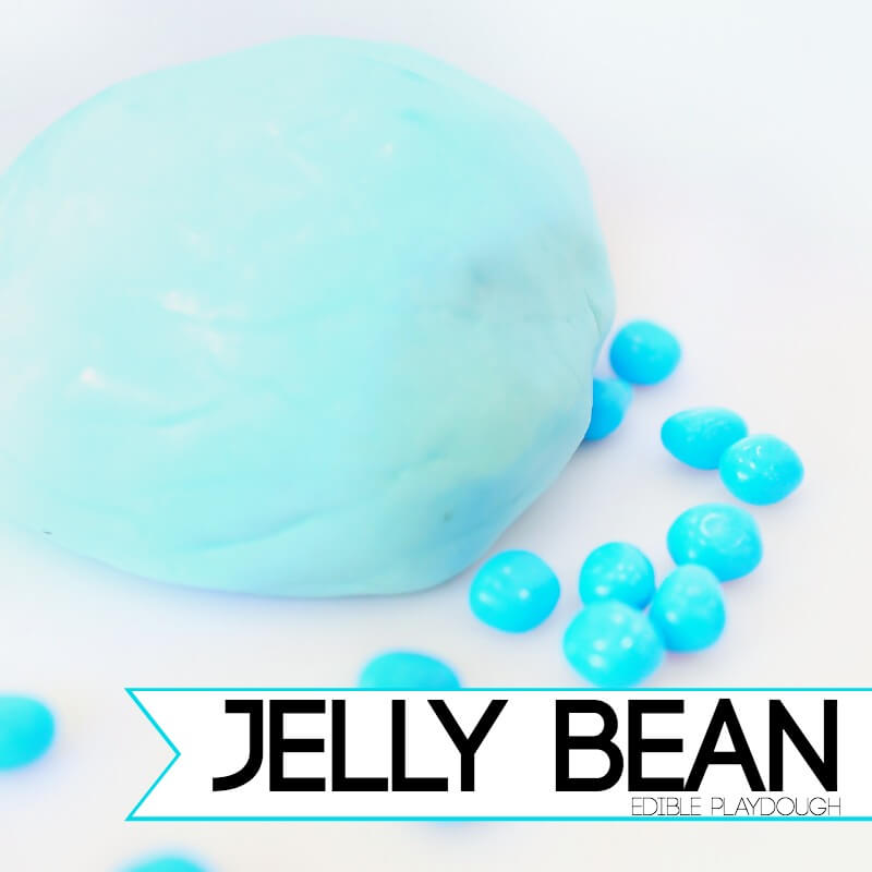 Jelly Bean Edible Playdough