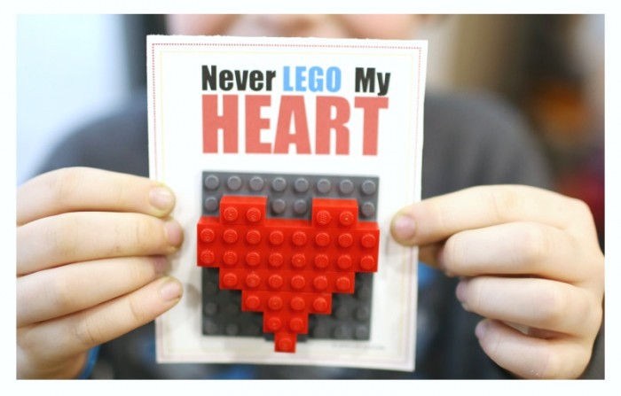 Lego Valentines Day Cards