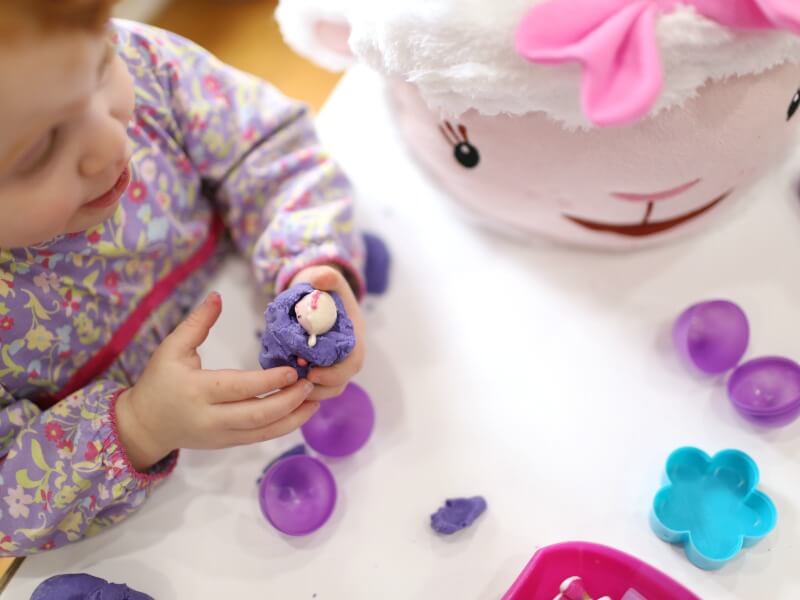 Toddler Surprise Eggs Doc McStuffins Easter Ideas