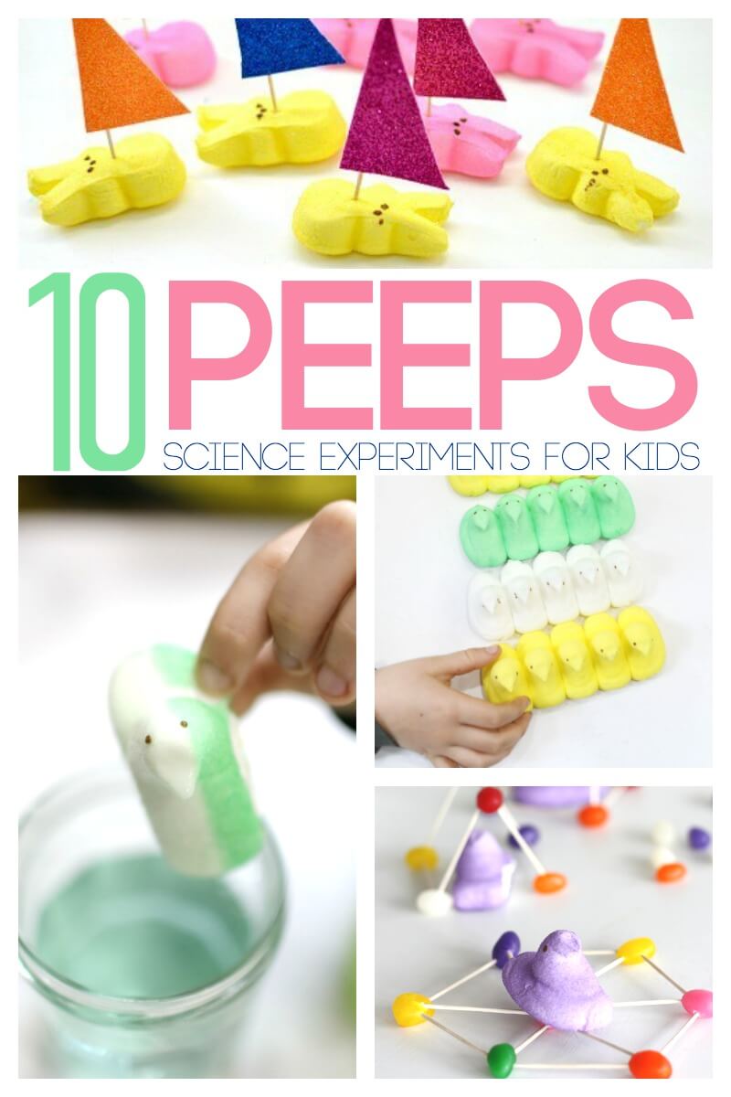 10 Peeps Experiments for Kids