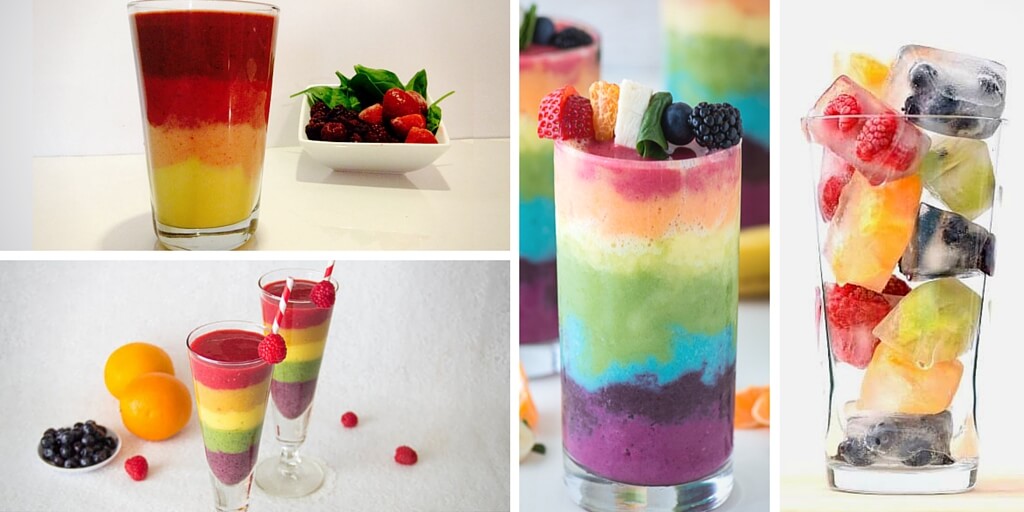 25 Healthy Rainbow Drink & Smoothie Recipes