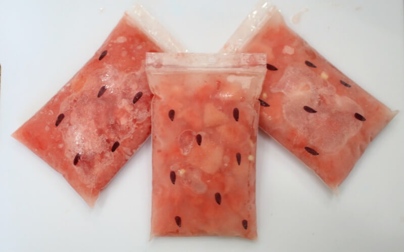 Frozen Watermelon Slushies Recipe