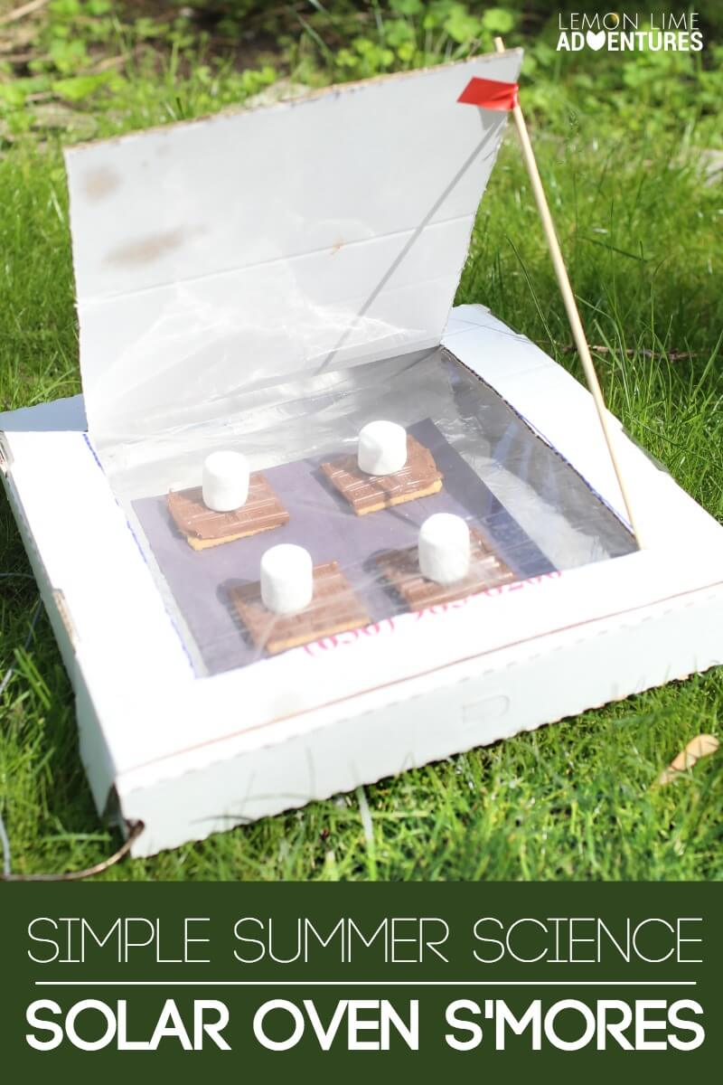 Simple Summer Science Solar Oven Smores