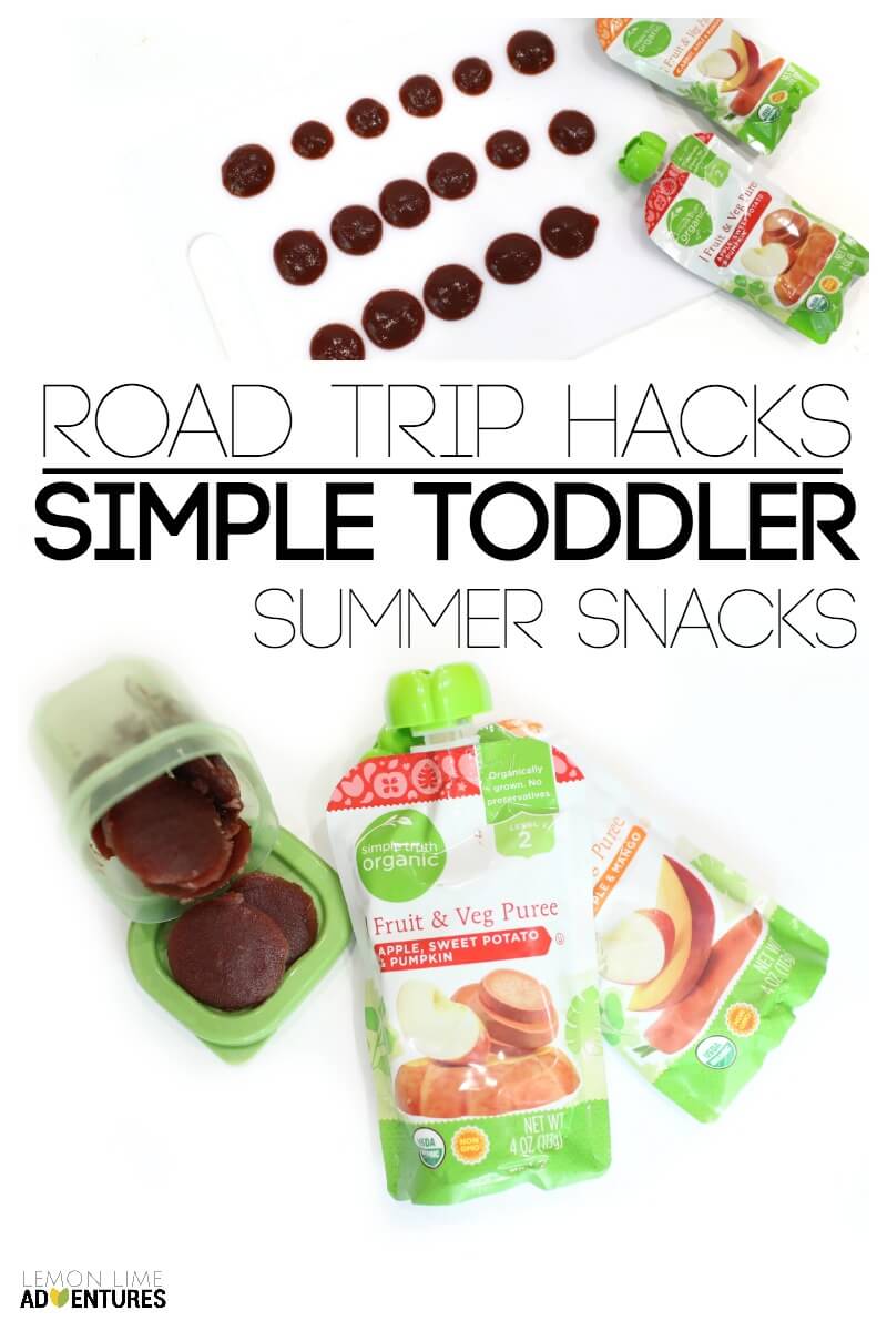 Simple Toddler Summer Snacks