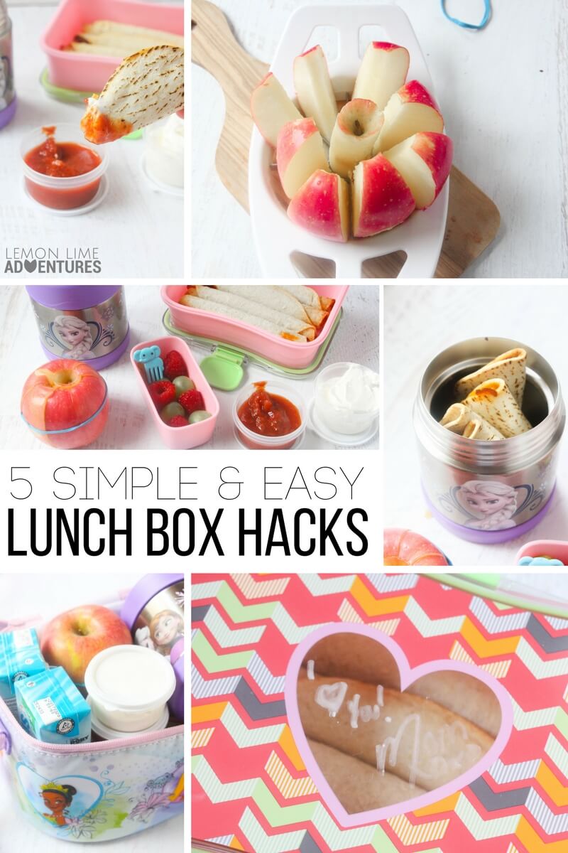 5 Simple and Easy Lunch Box Hacks