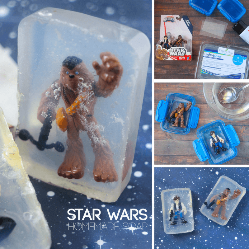 Totally awesome homemade Star Wars soap!