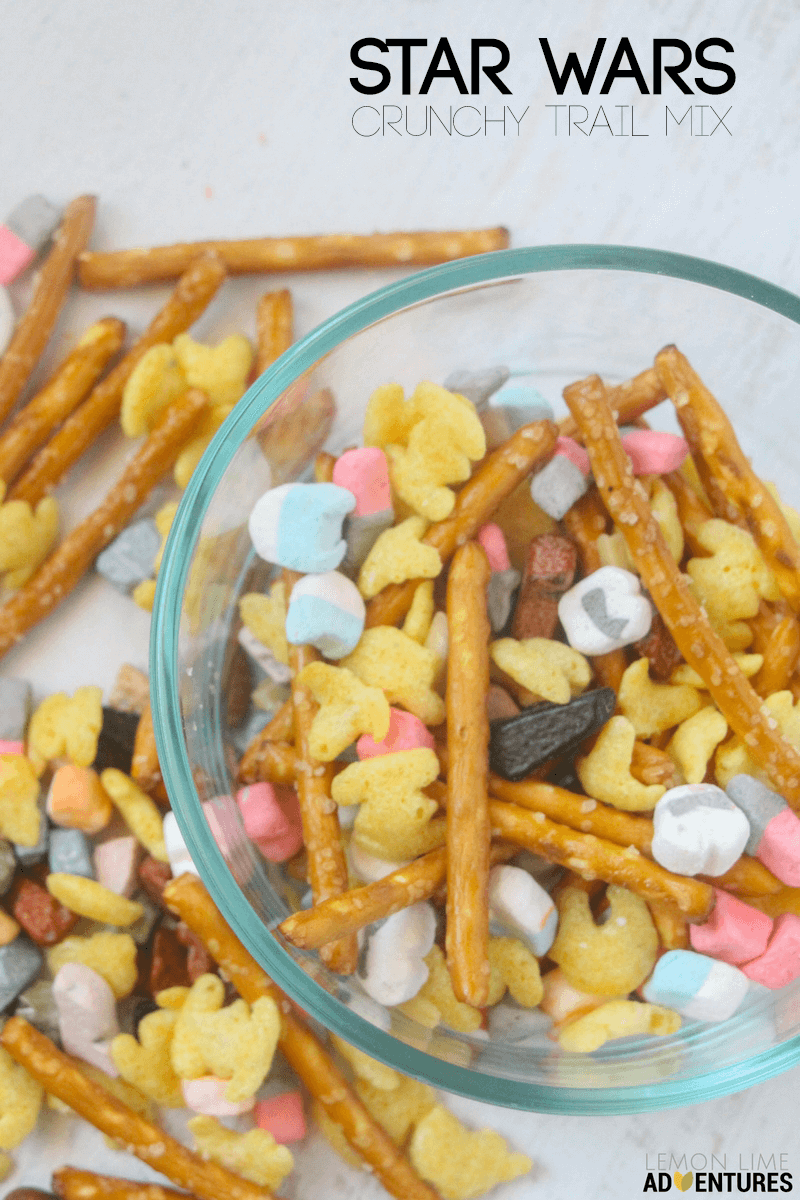 Super Crunchy Star Wars Trail Mix- Perfect for any Star Wars Party Planner