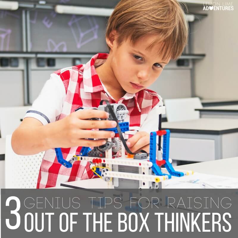 How to Raise Out of the Box Thinkers