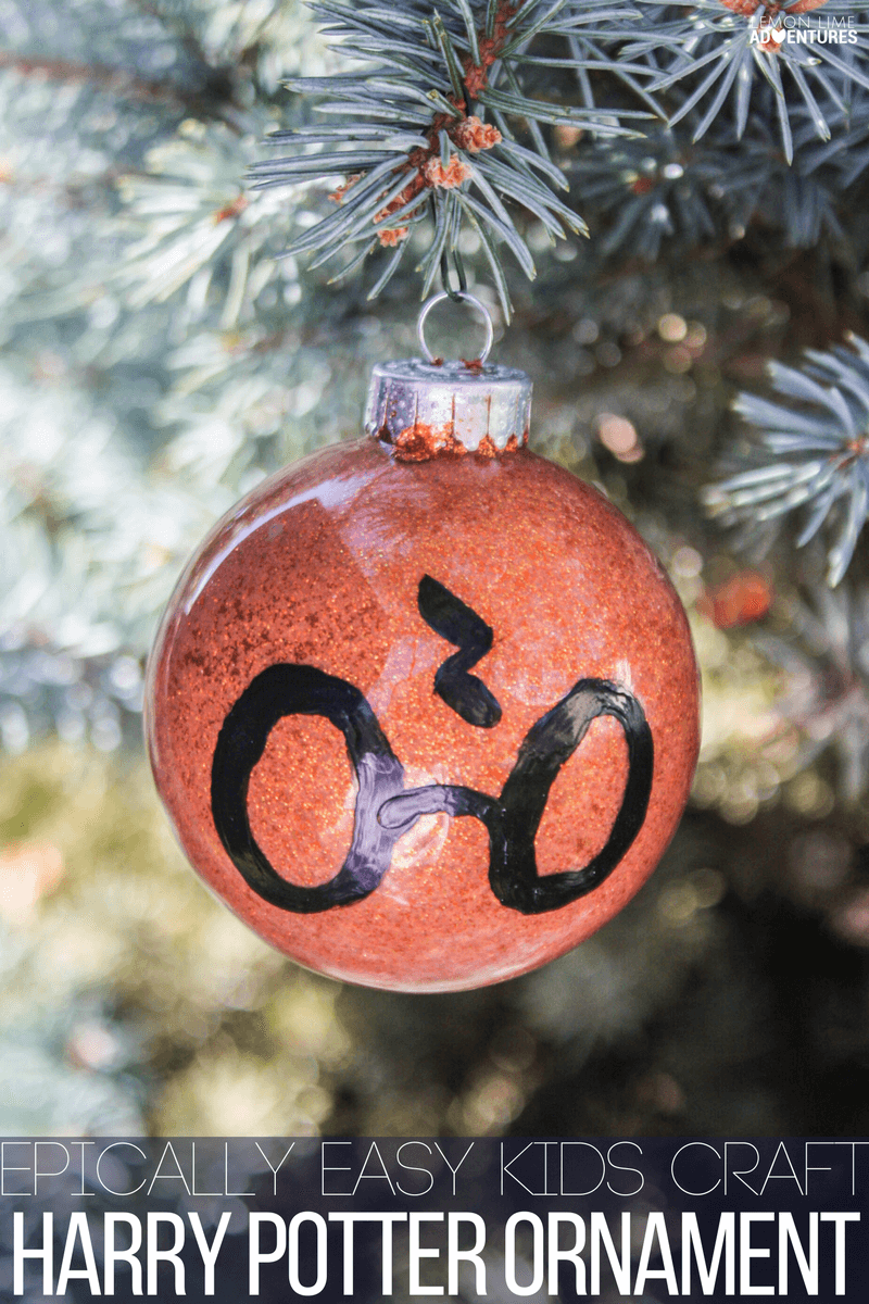 Totally Awesome DIY Harry Potter Christmas Ornament