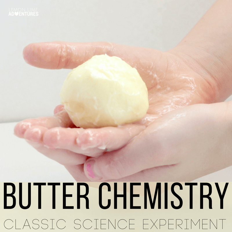 Classic STEM Experiments | This Butter Chemistry Experiment is perfect for any age!
