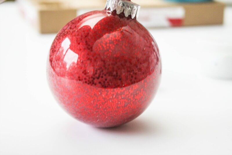 DIY Pokeball Christmas Ornament