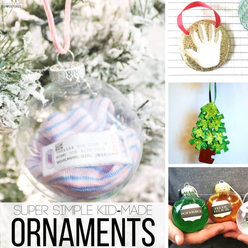 Totally Awesome Kid-Made Ornaments!