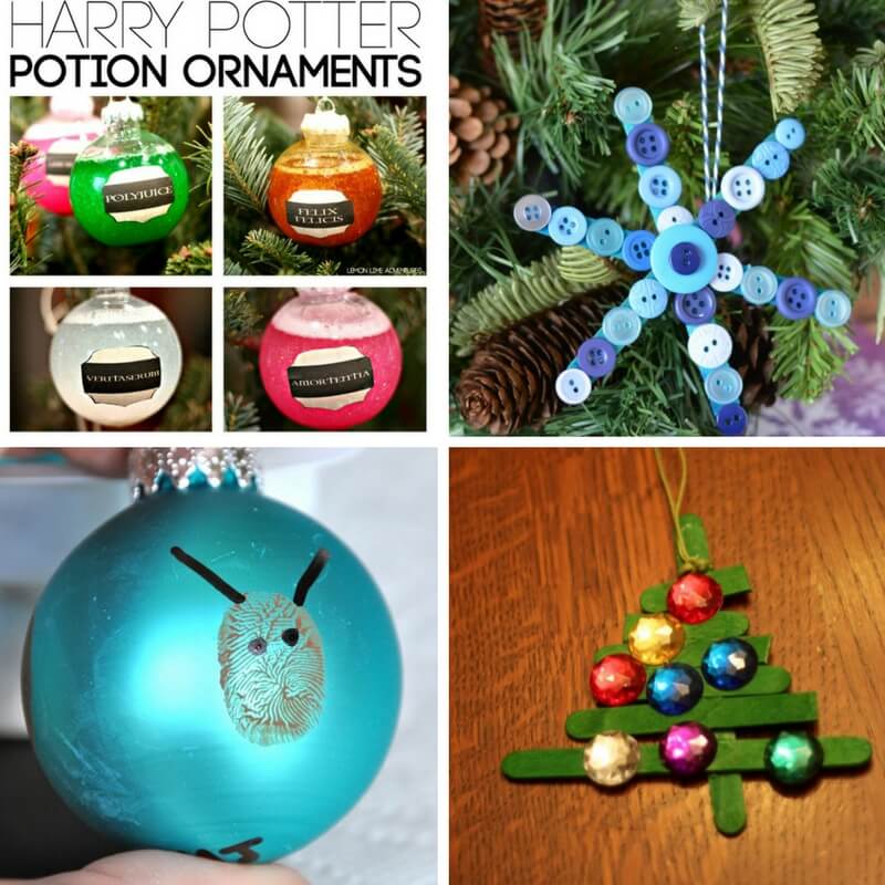 Totally Awesome Kid-Made Ornaments!