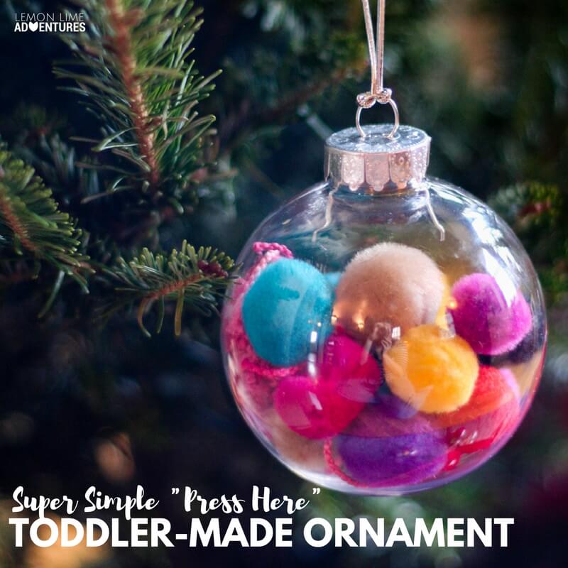 Simple Toddler Made Ornaments
