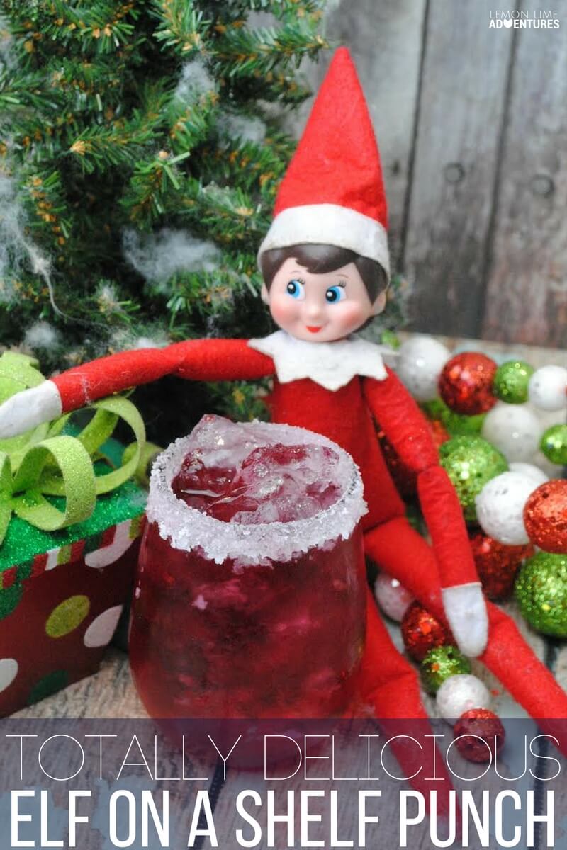 Totally Delicious Elf on a Shelf Punch!