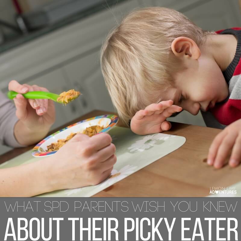 30 Things SPD Parents Secretly Wish you know about Their Picky Eater