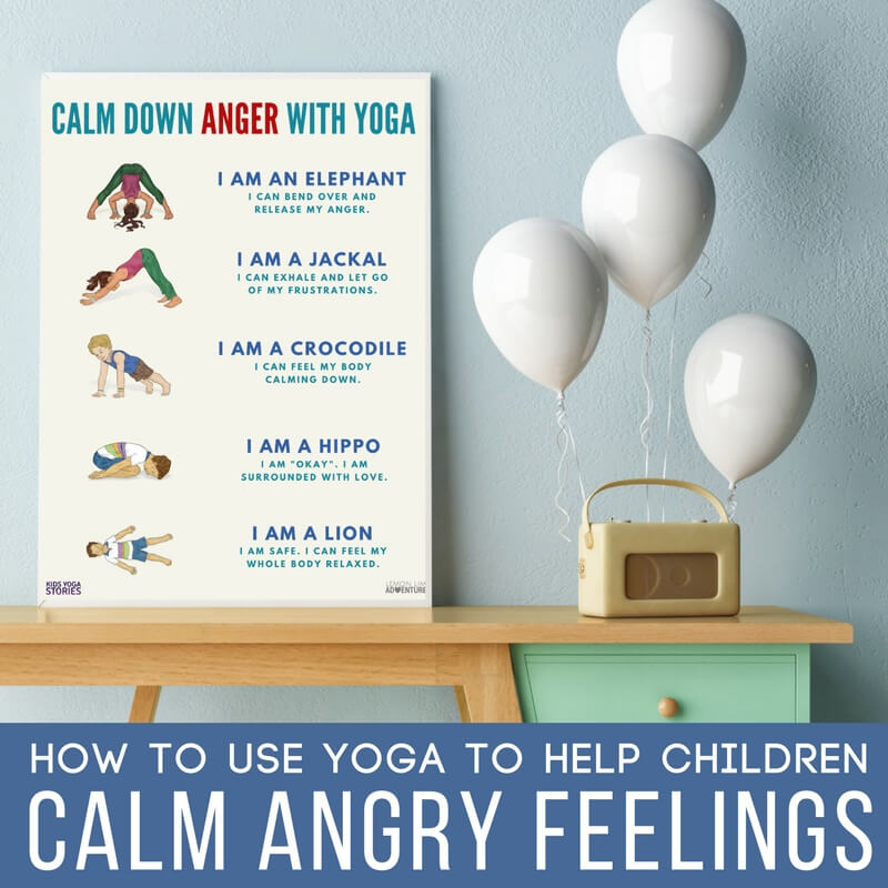 Simple Yoga Poses to Help Calm an Angry Child