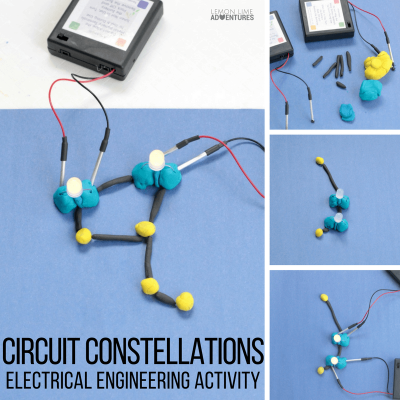 Learn about circuits for kids in this super fun Squishy Circuits activity! Make Squishy Circuits Constellations to learn more about how circuits work!