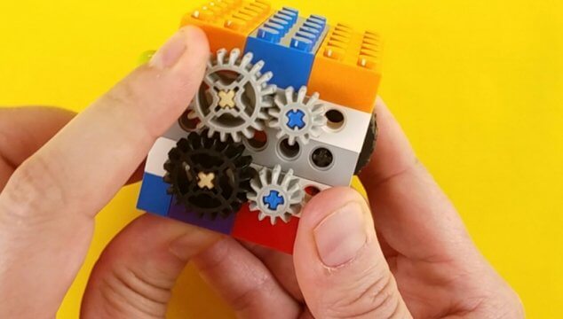 DIY Fidget Cube with lego