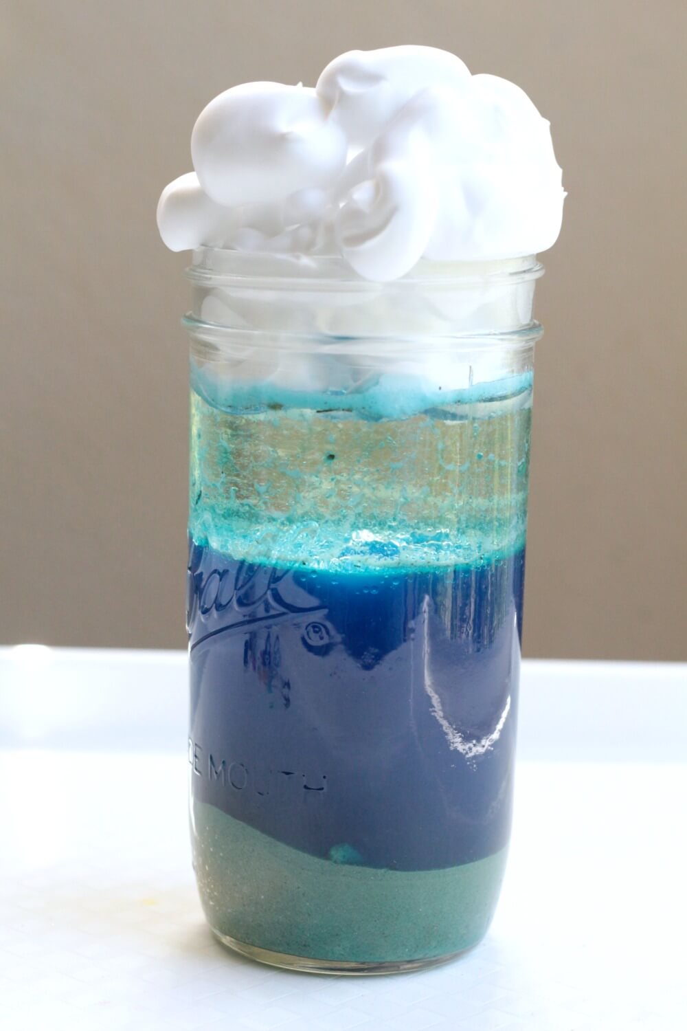 Teach kids about density and the ocean at the same time with this super fun beach density jar! Kids will love combining summer fun with science!