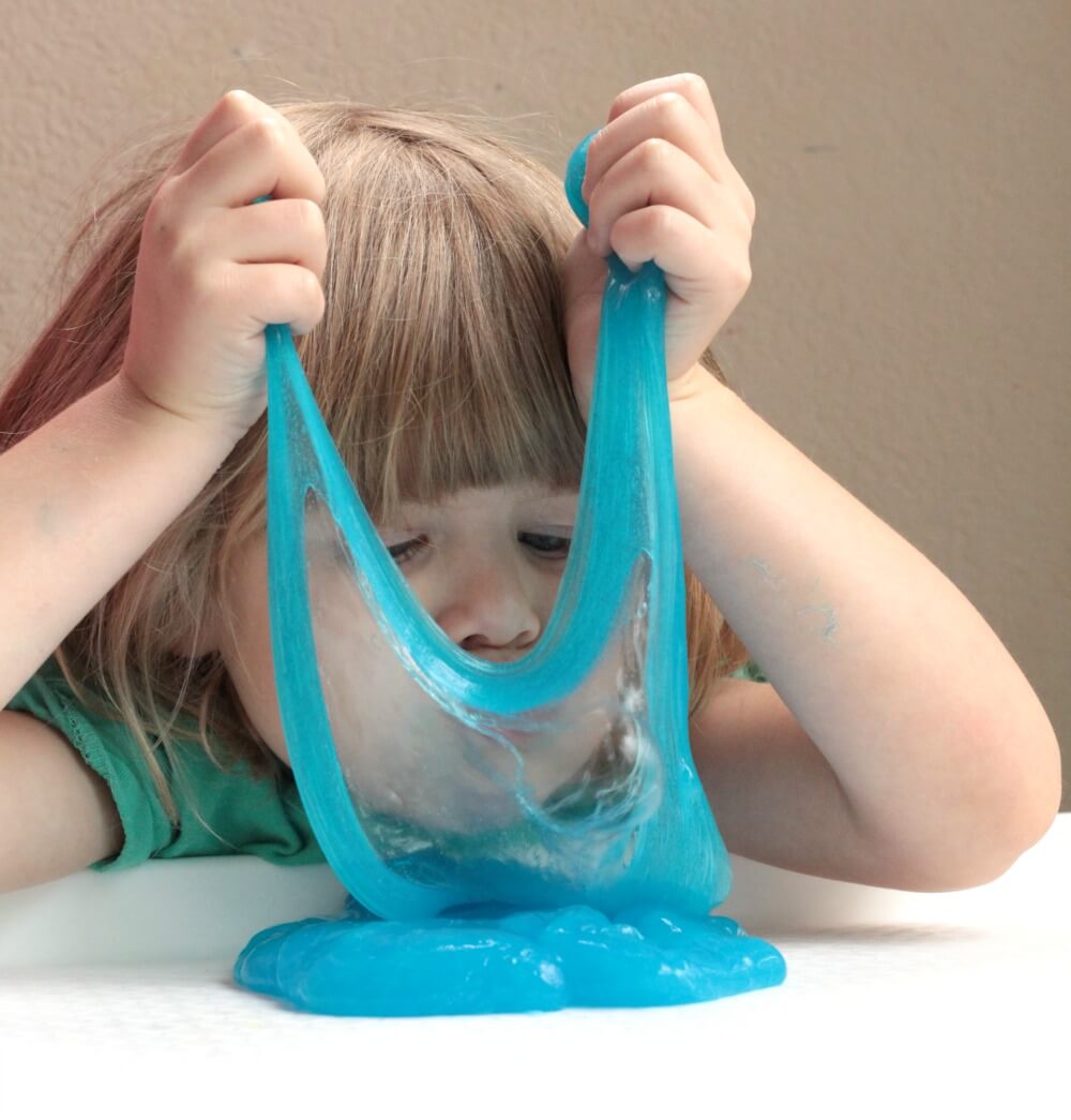 Kids will love this new twist on sensory activities and the science of slime when they make their very own slime bubbles! 