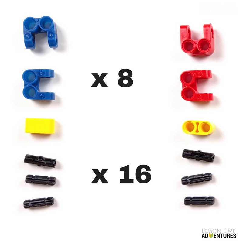 Endless Lego Fidget Cube Parts