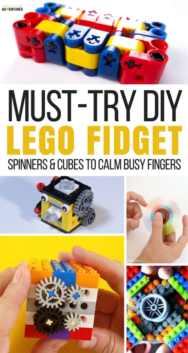 Must Try DIY Lego Fidget Spinners