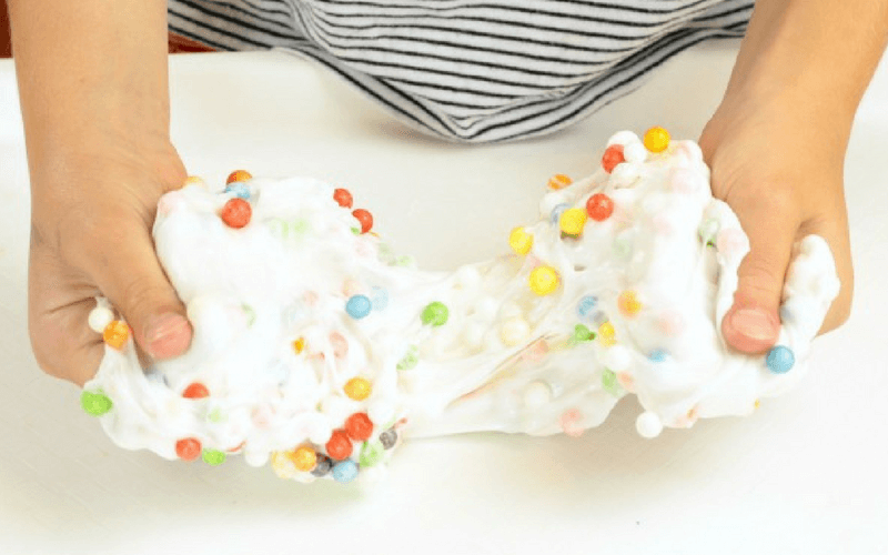Totally awesome floam slime for sensory seekers!