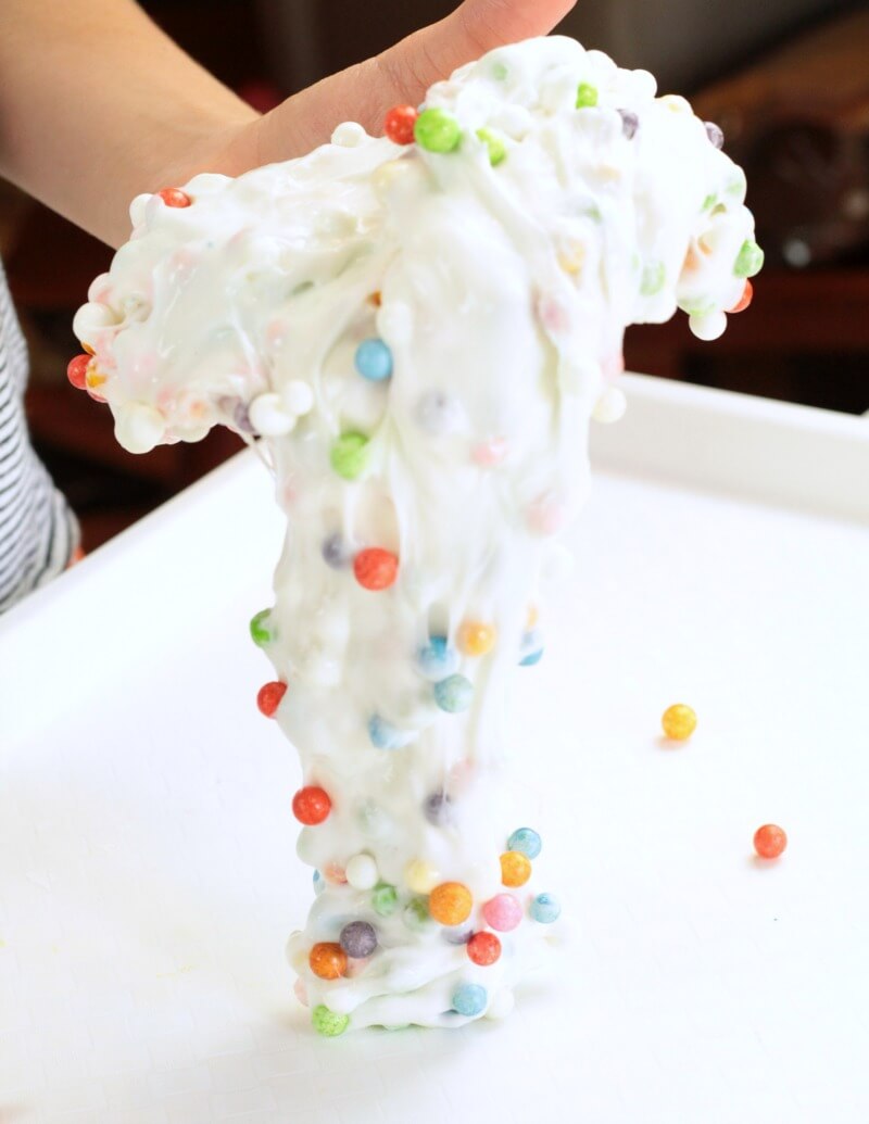 Totally awesome floam slime for sensory seekers!
