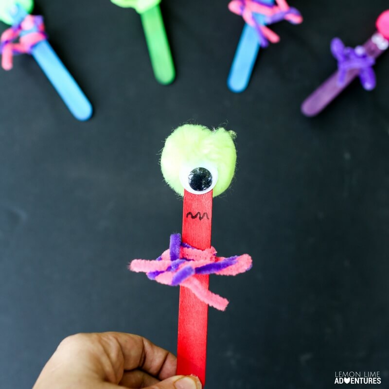 A Brilliant Way to Help Kids with Big Worries - Worry Monster Craft