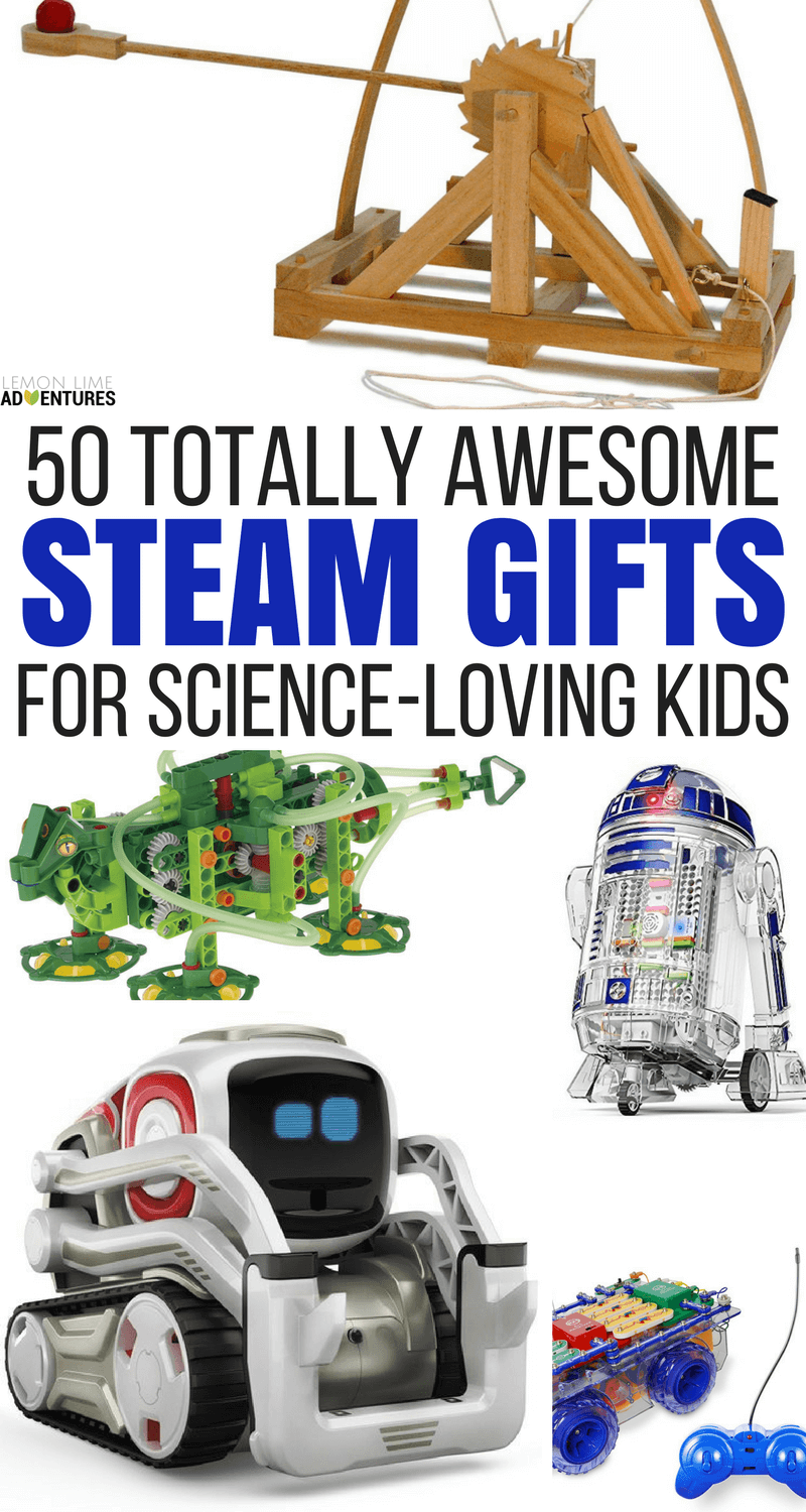 50 Totally Awesome STEAM Gifts for Science-Loving Kids