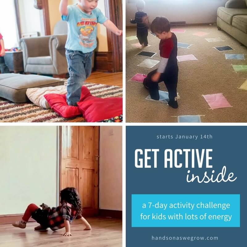 Stuck inside with the kids during cold weather? Try this FREE 7-Day Challenge to stay sane! Trust me, you'll thank me for this one!