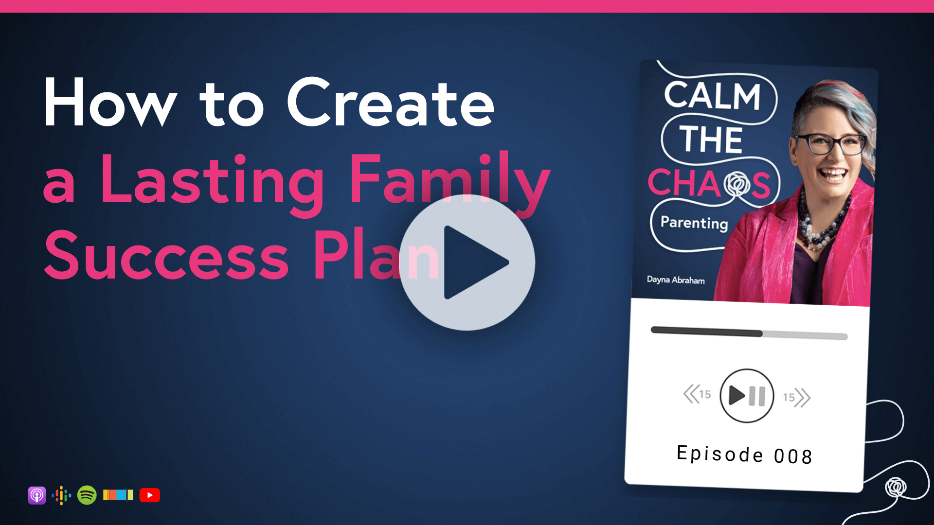 family success plan, Calm the Chaos, Dayna Abraham